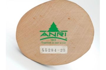 イタリア　ANRI(アンリ)　Juan FERRANDIZ(ホアンフェランディス)　子羊を抱く少女　笑顔が可愛らしい木彫り人形(ウッドドール、置物)(R-069719)
