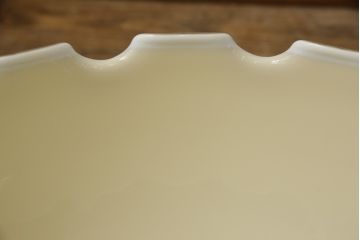 中古　絶版!　輸入品　希少　アメリカンコープ(AMERICAN COOP)　大きなガラスシェードのフロアスタンド(スタンドライト、スタンド照明)(R-069725)