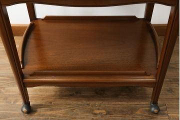 中古　DREXEL HERITAGE(ドレクセルヘリテイジ)　Et Cetera(エトセトラ)　落ち着いた色合いのワゴン(トロリー、キッチンワゴン、キッチンラック、サイドテーブル)(R-069732)