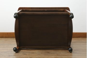 中古　DREXEL HERITAGE(ドレクセルヘリテイジ)　Et Cetera(エトセトラ)　落ち着いた色合いのワゴン(トロリー、キッチンワゴン、キッチンラック、サイドテーブル)(R-069732)