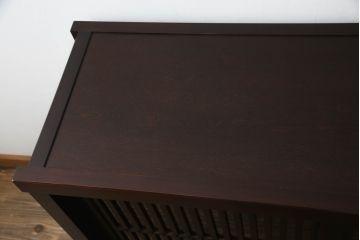 中古　美品　上質な和の空間を演出する水屋箪笥サイドボード(サイドキャビネット、収納棚、戸棚)(R-069760)