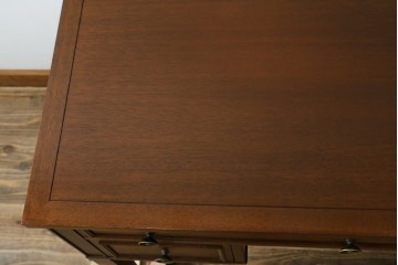 中古　DREXEL HERITAGE(ドレクセルヘリテイジ)　Triune(トライユン)　クラシックなデザインが素敵なニーホールデスク　定価約41万円　(R-069766)