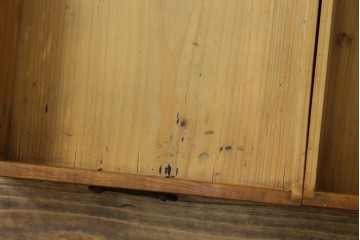 和製アンティーク　総栗材　味のある風合いが魅力の文机　(R-069769)
