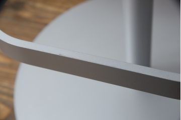 中古　短期展示品　美品　Cassinaixc.(カッシーナイクスシー)　Boomerang(ブーメラン)　シンプルで上品な佇まいが魅力のカウンターチェア2脚セット(回転椅子、ハイチェア、アームレスチェア、店舗什器)(R-069789)