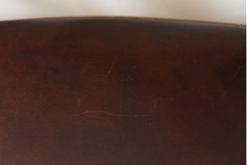 中古　スペイン製　バロッサバレンティ(VARO,S.A. VALENTI)　緩やかな曲線を描くデザインが美しいダイニングチェア4脚セット(椅子、イス)(定価4脚で約60万円)(R-069801)