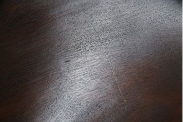 中古　希少!!　松本民芸家具　中古ではなかなかお目にかかれない猫脚ウィンザーチェア2脚セット(ウインザーチェア、アームチェア、板座チェア、ダイニングチェア、椅子、イス)(定価2脚で約68万円)(R-069813)