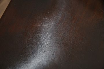 中古　希少!!　松本民芸家具　中古ではなかなかお目にかかれない猫脚ウィンザーチェア2脚セット(ウインザーチェア、アームチェア、板座チェア、ダイニングチェア、椅子、イス)(定価2脚で約68万円)(R-069813)