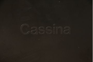 中古　Cassina(カッシーナ)　413　CAB(キャブ)　MARIO BELLINI(マリオベリーニ)　シンプルモダンな空間づくりに活躍するアームチェア(ダイニングチェア、椅子、イス)(定価約38万5千円)(R-069822)