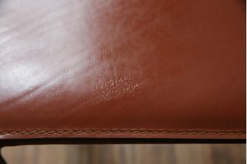 中古　Cassina(カッシーナ)　412　CAB(キャブ)　MARIO BELLINI(マリオベリーニ)　シンプルモダンな空間づくりに活躍するアームレスチェア2脚セット(ダイニングチェア、椅子、イス)(定価2脚で約47万5千円)(R-069823)