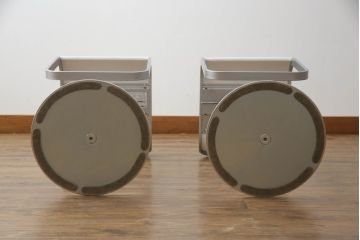 中古　Lapalma(ラパルマ)　LEM(レム)　シンプルで洗練されたデザインが美しいハイスツール2脚セット(ハイチェア、カウンンターチェア、椅子、イス)(R-069825)