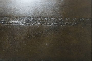中古　希少モデル　THEODORE ALEXANDER(セオドア・アレキサンダー)　シノワズリ様式　使い込まれた風合いが味わい深いオリエンタルデスク(平机、ワークデスク、在宅用、在宅ワーク用、英国)(定価約100万円)(R-069842)
