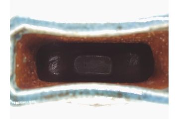 特大　河井武一　高さ約29cm　落ち着いた色合いが素敵な花紋扁壷(師.河井寛次郎、共箱付き、壺)(R-069855)