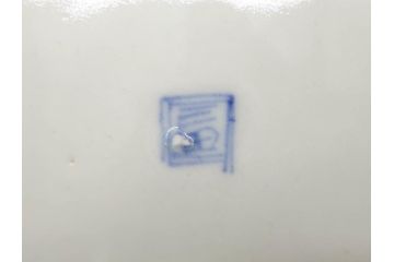明治期　伊万里焼　錦手　金襴手　染錦　二重角富(角冨)　金彩　色絵　桃図　草花文　8寸皿　約25cm　煌びやかで豪華な絵付けの大皿3枚セット(深皿、和皿、和食器、八寸)(R-069861)