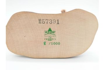 イタリア　ANRI(アンリ)　サラ&ケイ(SarahKay)　細かな所までこだわりが感じられる木彫り人形2体(ほうき、猫、置物、ウッドドール)(R-069865)