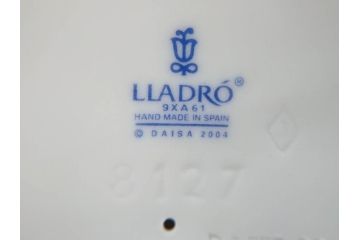スペイン　リヤドロ　LLADRO　リトルバレリーナ　出番前　くつろぎ　しなやかなフォルムで優美な印象のフィギュリン2体(バレエ、陶器人形、置物、オブジェ)(R-069867)