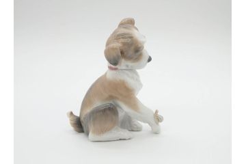 スペイン　リヤドロ　LLADRO　マイフレンド　ニューフレンド　表情豊かで可愛らしいフィギュリン2体(犬、蝶、カタツムリ、陶器人形、置物、オブジェ)(R-069868)