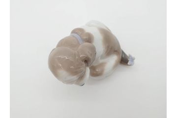 スペイン　リヤドロ　LLADRO　マイフレンド　ニューフレンド　表情豊かで可愛らしいフィギュリン2体(犬、蝶、カタツムリ、陶器人形、置物、オブジェ)(R-069868)