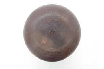 時代物　貫禄ある佇まいが目を惹く茶釜(茶道具、煎茶道具、風呂釜、霰、あられ、共箱付き)(R-069887)