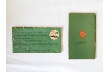 ジャンク品　SINGER(シンガー)　USA　221-1　フェザーウェイト　レトロな雰囲気が素敵なミシン(Feather weight、 箱付き、裁縫機械、糸)(R-069889)