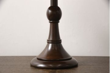 ビンテージ照明　松本民芸家具　和紙傘が情緒溢れるA型スタンド(シェード、テーブルスタンド、卓上照明、テーブルライト、ヴィンテージ)(R-069900)
