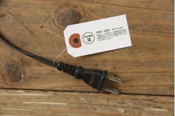 ビンテージ照明　松本民芸家具　和紙傘が情緒溢れるA型スタンド(シェード、テーブルスタンド、卓上照明、テーブルライト、ヴィンテージ)(R-069900)