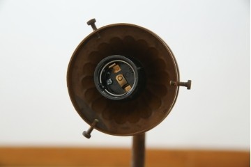 和製アンティーク　大正ロマンの雰囲気漂う古い洋館の3灯シャンデリア　(R-069901)