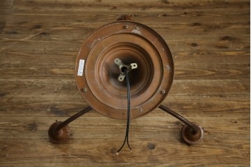 和製アンティーク　大正ロマンの雰囲気漂う古い洋館の3灯シャンデリア　(R-069901)