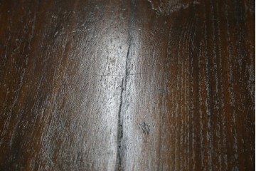 和製ビンテージ　重厚感ある金具が立派なアンティーク調の車箪笥　(R-069907)