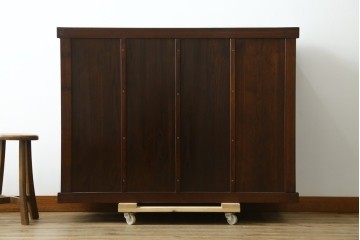 中古 上質な和の空間を演出する水屋箪笥サイドボード　(R-069921)