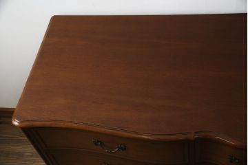 中古　美品　DREXEL HERITAGE(ドレクセルヘリテイジ)　Touraine(ツーレイン)　エレガントな雰囲気が魅力的なチェスト(サイドボード、サイドチェスト、引き出し)(定価約49万円)(R-069939)