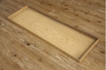 和製アンティーク　昭和中期　時を経た趣が感じられる衣装盆付き時代箪笥テレビ台(ローボード、和タンス、衣装箪笥、テレビボード)(R-069940)