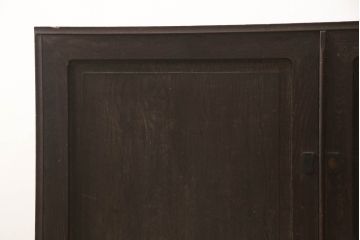 和製アンティーク　昭和中期　時を経た趣が感じられる衣装盆付き時代箪笥テレビ台(ローボード、和タンス、衣装箪笥、テレビボード)(R-069940)