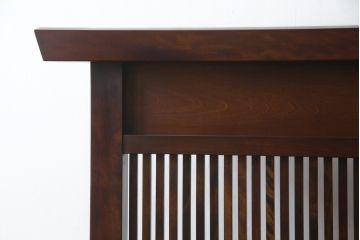 中古　美品　特大!!　九州民芸家具　和の趣溢れる佇まいが魅力の衝立て(つい立て、衝い立て、パーテーション、仕切り、店舗什器)(R-069947)