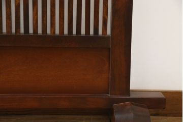 中古　美品　特大!!　九州民芸家具　和の趣溢れる佇まいが魅力の衝立て(つい立て、衝い立て、パーテーション、仕切り、店舗什器)(R-069947)