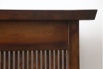 中古　美品　特大!!　九州民芸家具　和の趣溢れる佇まいが魅力の衝立て(つい立て、衝い立て、パーテーション、仕切り、店舗什器)(R-069947)