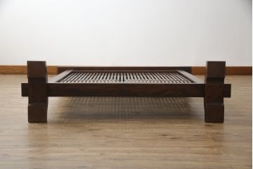 中古　美品　特大!!　九州民芸家具　和の趣溢れる佇まいが魅力の衝立て(つい立て、衝い立て、パーテーション、仕切り、店舗什器)(R-069947)