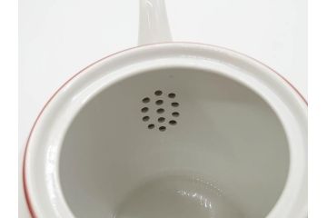 戦前・昭和初期　オールド　東洋陶器　TOYOTOKI KOKURA JAPAN　おしゃれな色合いが華やかな空間を演出してくれるティーセット(東陶、トートー、ティーポット、ティーカップ、ソーサー、クリーマー、ミルクジャー、シュガーポット、箱付き)(R-069952)