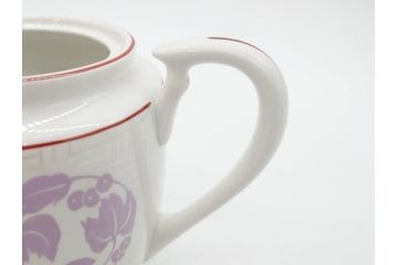 戦前・昭和初期　オールド　東洋陶器　TOYOTOKI KOKURA JAPAN　おしゃれな色合いが華やかな空間を演出してくれるティーセット(東陶、トートー、ティーポット、ティーカップ、ソーサー、クリーマー、ミルクジャー、シュガーポット、箱付き)(R-069952)