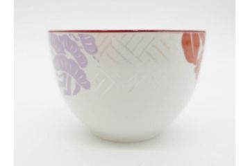 戦前・昭和初期　オールド　東洋陶器　TOYOTOKI KOKURA JAPAN　おしゃれな色合いが華やかな空間を演出してくれるティーセット(東陶、トートー、ティーポット、ティーカップ、ソーサー、クリーマー、ミルクジャー、シュガーポット、箱付き)(R-069952)