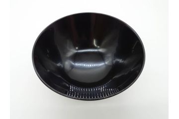 戦前　大正〜昭和初期　熊野漆器店　輪島塗　布着本堅地　煌びやかな鳳凰の蒔絵が高級感溢れる吸物椀20客(木製、黒漆、お椀、和食器、共箱付き)(R-069954)