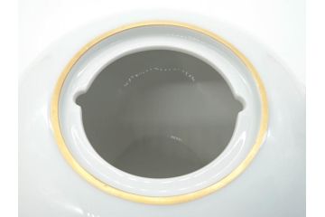 ドイツ　マイセン　Meissen　ベーシックフラワー　二つ花　花の装飾が素敵なティーポット(洋食器)(R-069961)