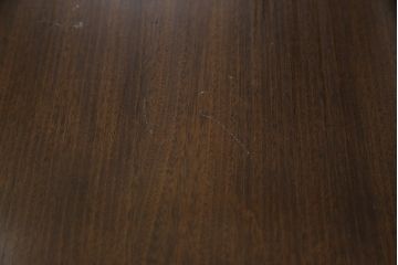 中古　美品　神戸元町欧風家具メープル不二屋製　マホガニー材の高級キャビネット(収納棚、戸棚)(R-069966)