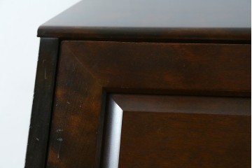 中古　北海道民芸家具　シンプルなデザインが魅力のライティングビューロー　(R-069967)