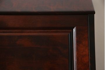 中古　美品　国産民芸家具　上品な雰囲気漂うライティングビューロー(文机、ワークデスク、簿記机、在宅用、在宅ワーク用)(R-069969)