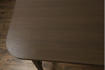 中古　美品　永田良介商店　神戸洋家具　オーク材　和洋どちらの空間にもおすすめのダイニングテーブル(ワークデスク、在宅ワーク、在宅用、作業台、4人掛け、4P)(R-069977)