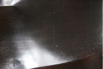 中古　松本民芸家具　シンプルで上品な佇まいのNC型チェア(ダイニングチェア、椅子、イス、板座チェア)(R-069987)