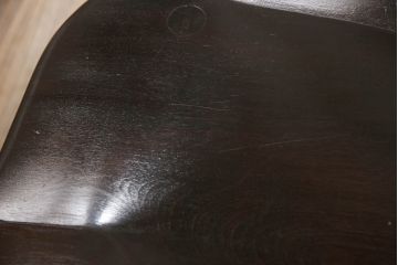中古　松本民芸家具　シンプルで上品な佇まいのNC型チェア(ダイニングチェア、椅子、イス、板座チェア)(R-069987)