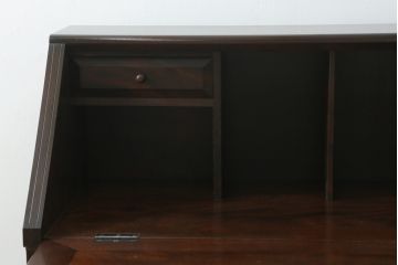 中古　美品　松本民芸家具　気品溢れる佇まいが魅力的なライティングビューロー(簿記机、在宅ワーク、在宅用ワークデスク)(R-069988)