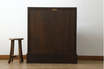 中古　美品　松本民芸家具　気品溢れる佇まいが魅力的なライティングビューロー(簿記机、在宅ワーク、在宅用ワークデスク)(R-069988)