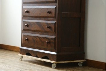 和製ビンテージ　松本民芸家具　シンプルな中に上品さがある#46型ベビータンス　定価約38万5千円　(R-070005)